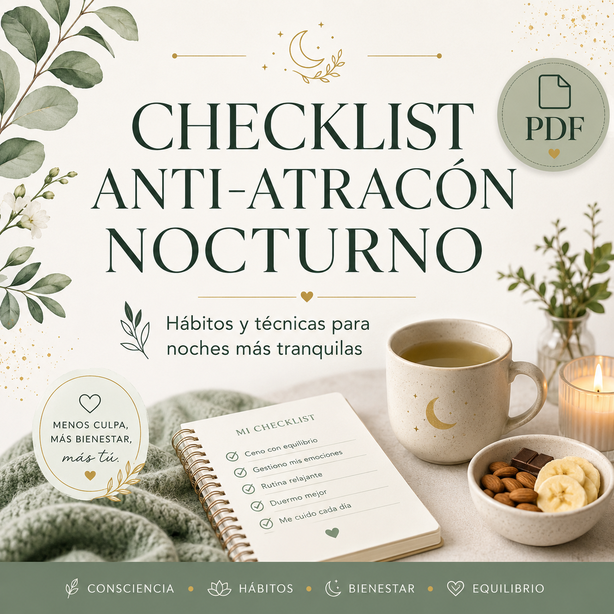 Checklist Anti-Atracón Nocturno