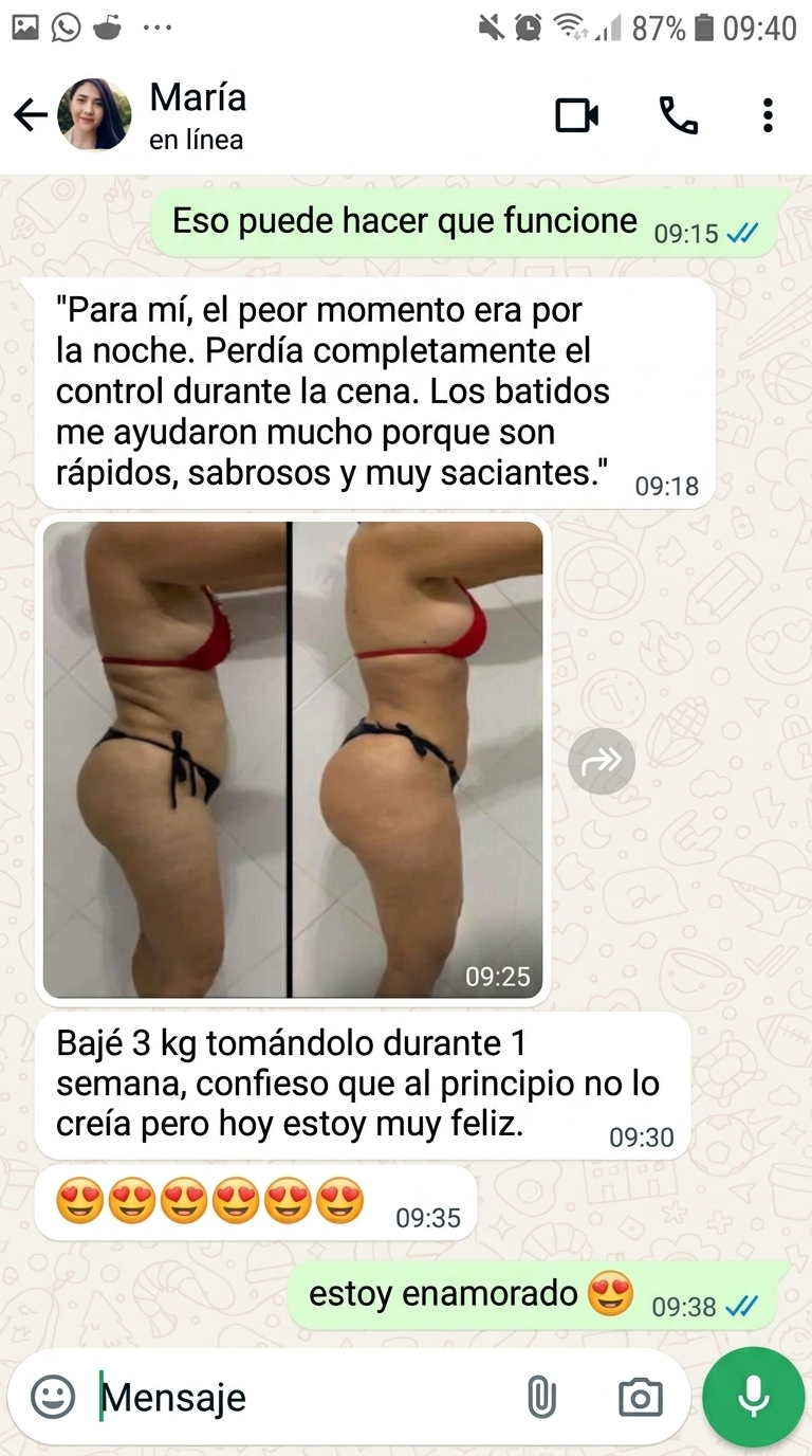 Testimonio real de cliente 2 vía WhatsApp