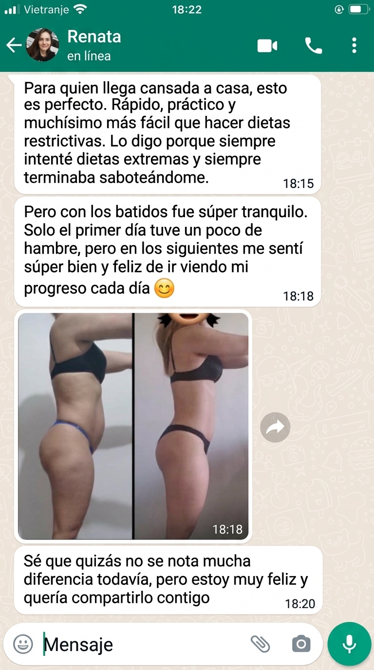 Testimonio real de cliente 5 vía WhatsApp